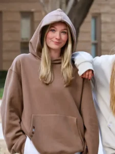 Heavyweight Simplicity Vintage Brown Hoodie